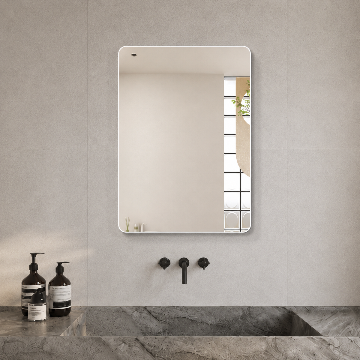 Rektangulært Speil 60x80 cm